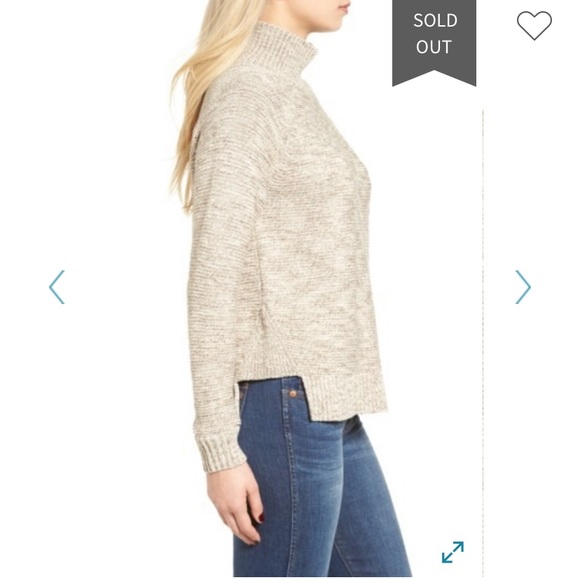 Madewell Raglan turtleneck sweater size Large - Picture 4 of 8